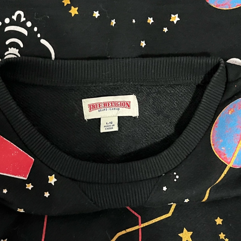 True religion Boys L (large) space print